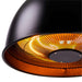Fornorth Estufa de Exterior Ceiling Heater Premium 2000W, negro