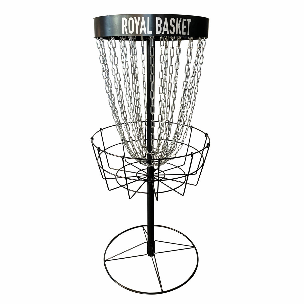 Viking Discs Royal Basket Discgolf Korb, Black Edition