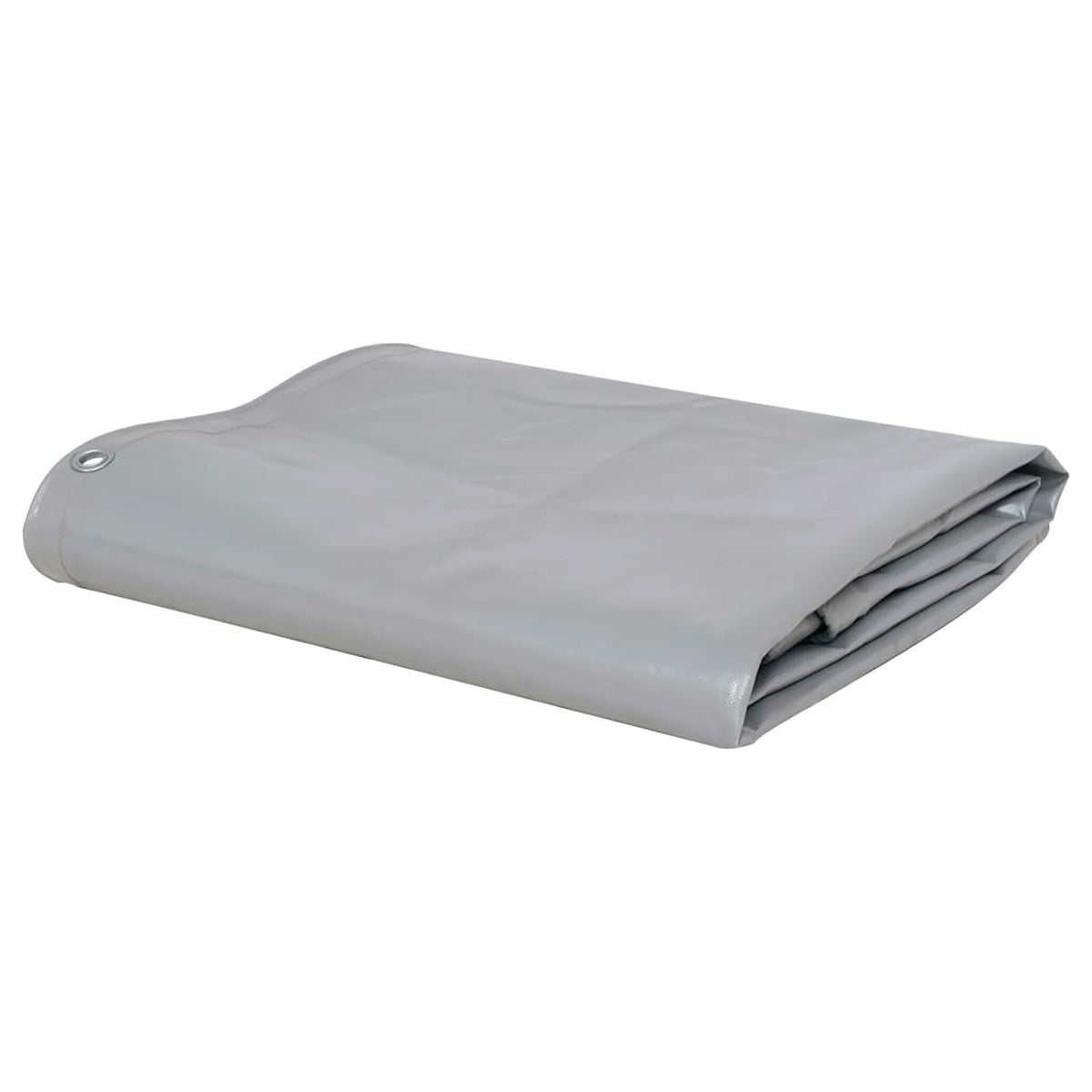 Fornorth Portable Garage Replacement Tarp 4x8m, Light grey