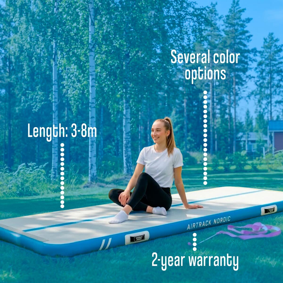 AirTrack Nordic Standard, 3-8m