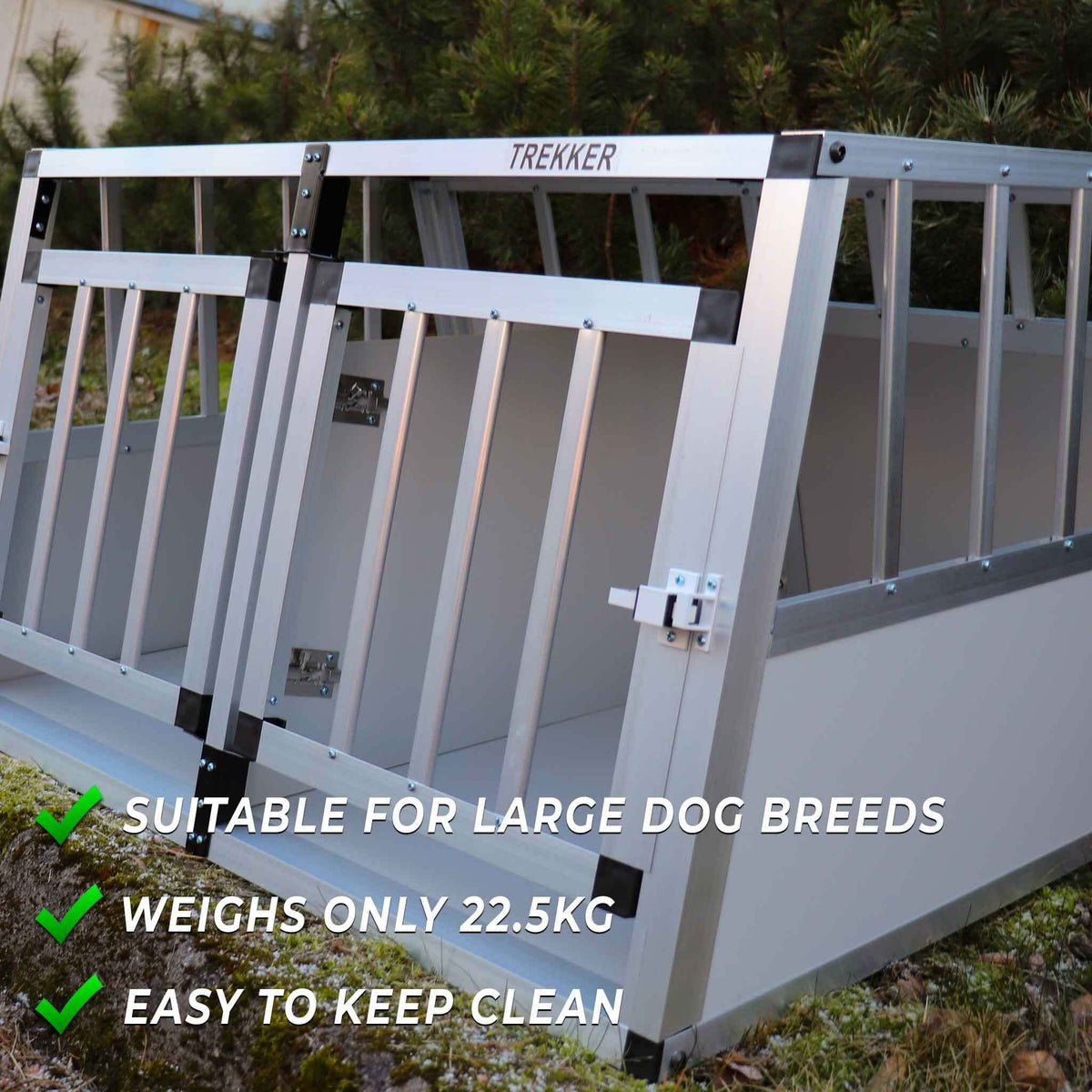 Trekker Hundebox XXL 104x90.5x69.5cm