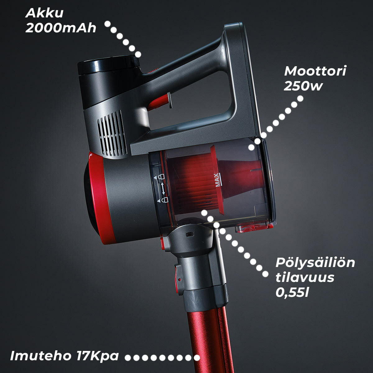 Lykke varsi-imuri Pro 2000