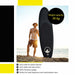 Deep Sea SUP Board Set Standard (275cm), schwarz