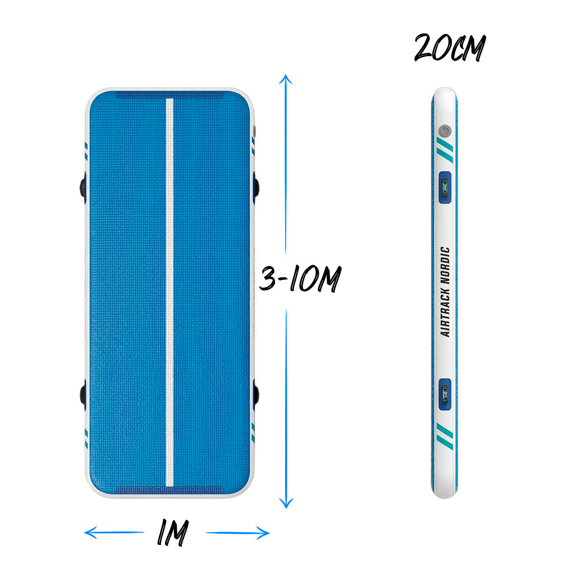AirTrack Nordic Deluxe, 3-10m