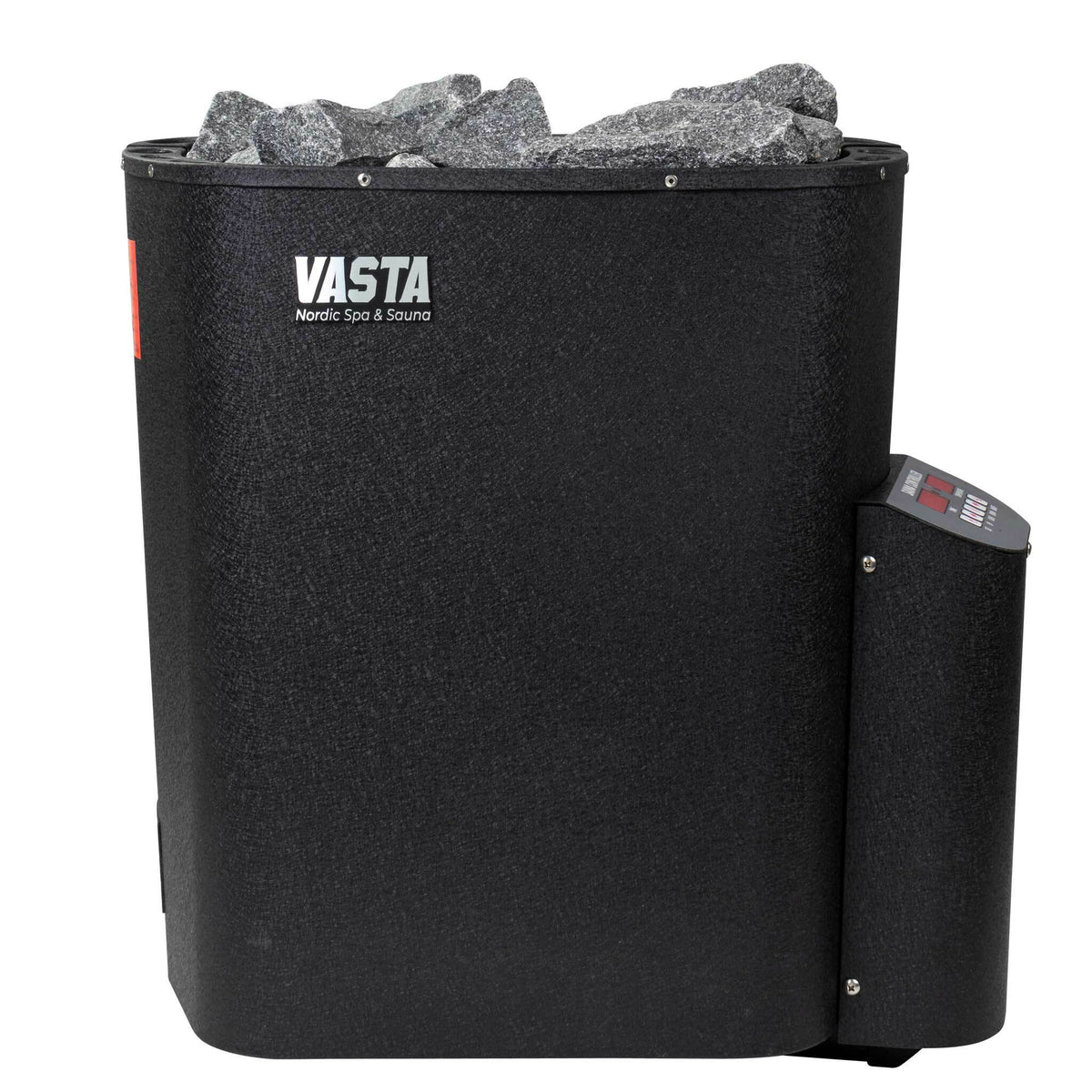 Vasta Electric Sauna Heater Blaze 8kw, fixed control, 7-12m3, black