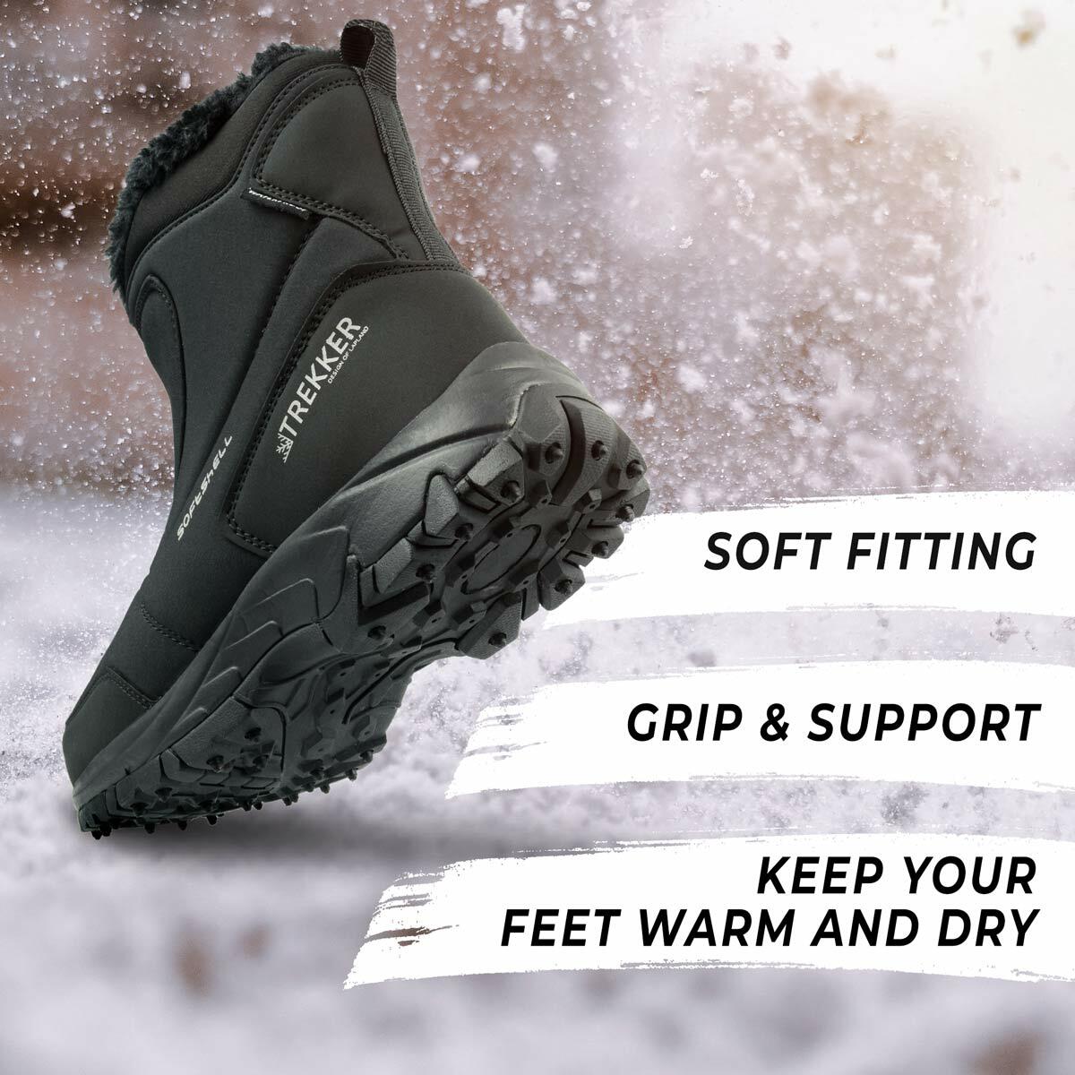 Trekker Botas de Invierno con púas