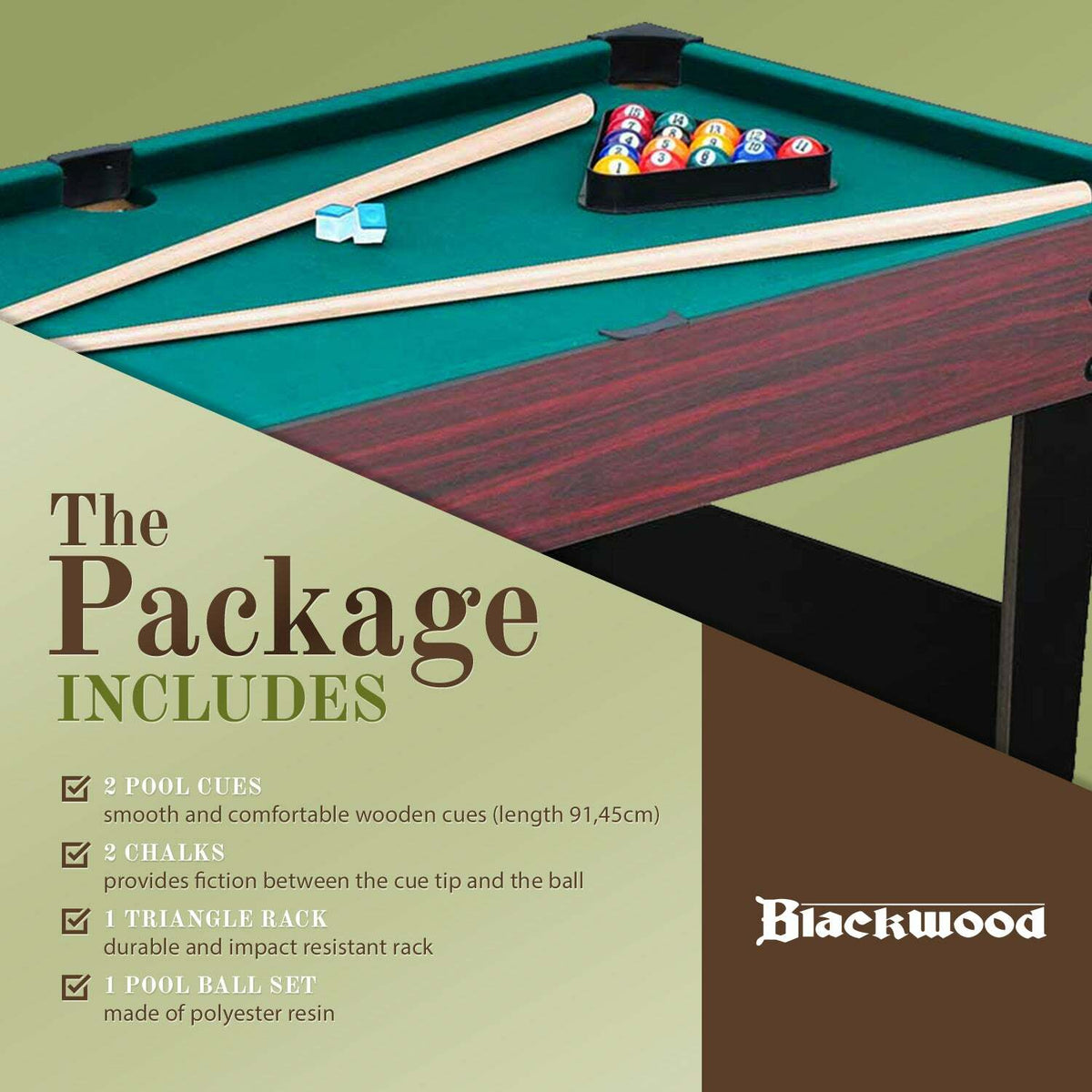 Blackwood Tavolo da biliardo Junior 4'