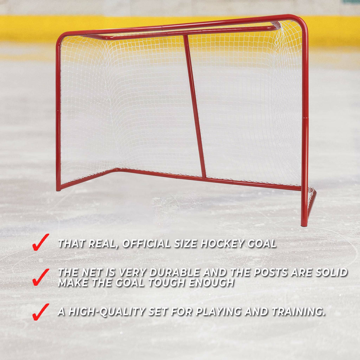 Portería Oficial de Hockey Sobre Hielo