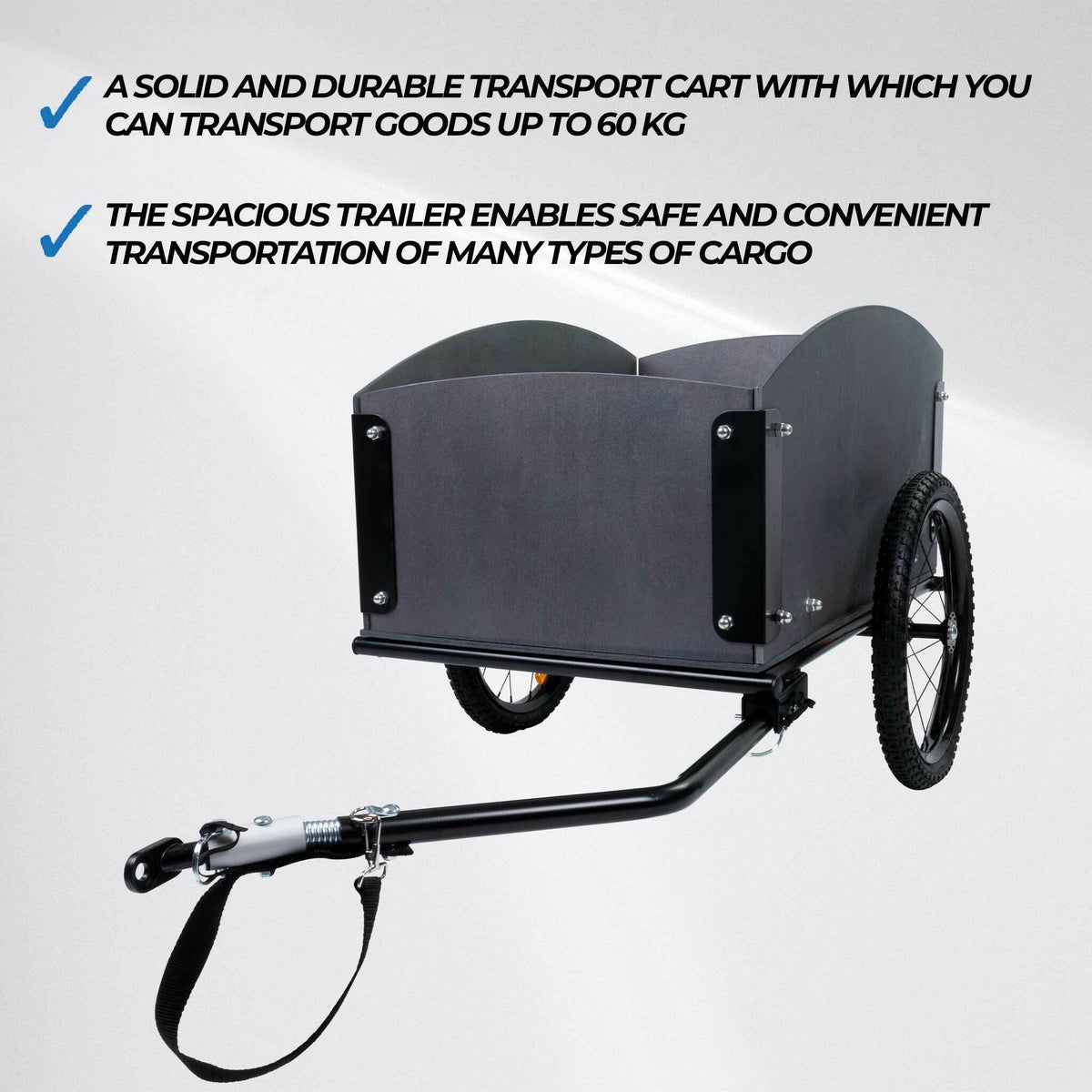 Trekker Remolque bicicleta con bordes