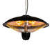 Fornorth Estufa de Exterior Ceiling Heater Deluxe 2000W control remoto, negro
