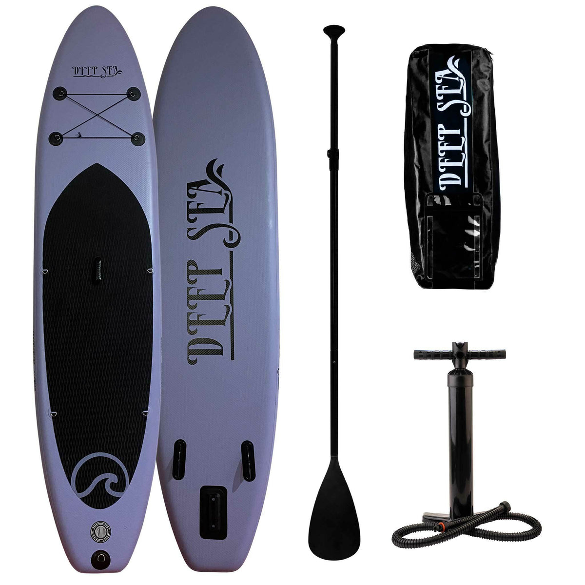 Deep Sea SUP Board Set XXL 330cm, Blau