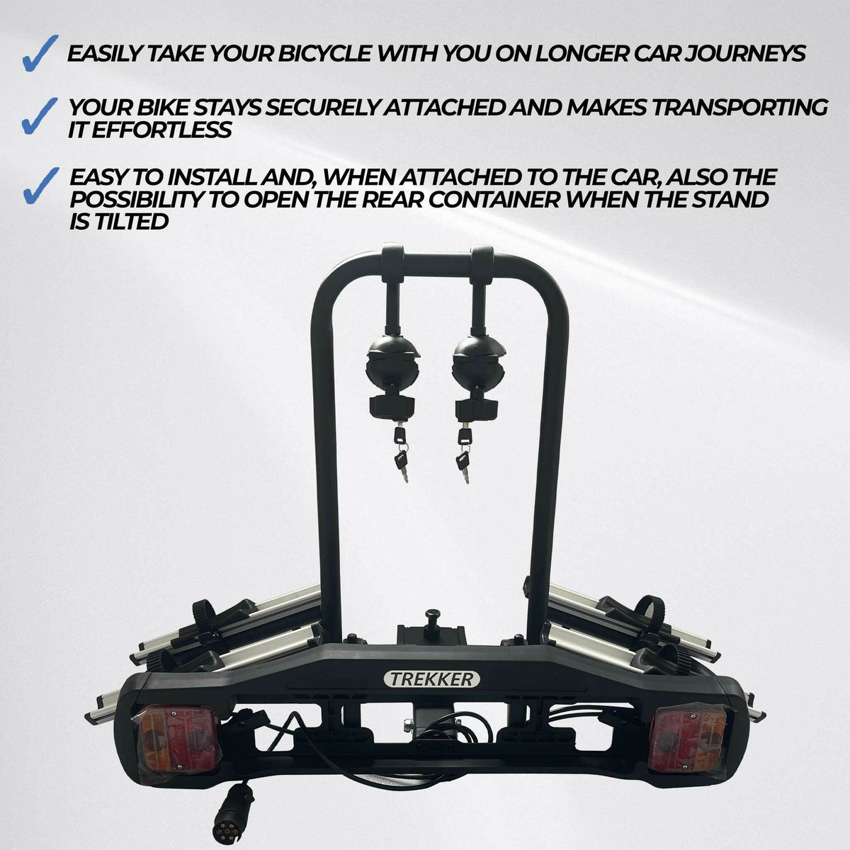 Trekker Bike rack for car, 3 bikes R300