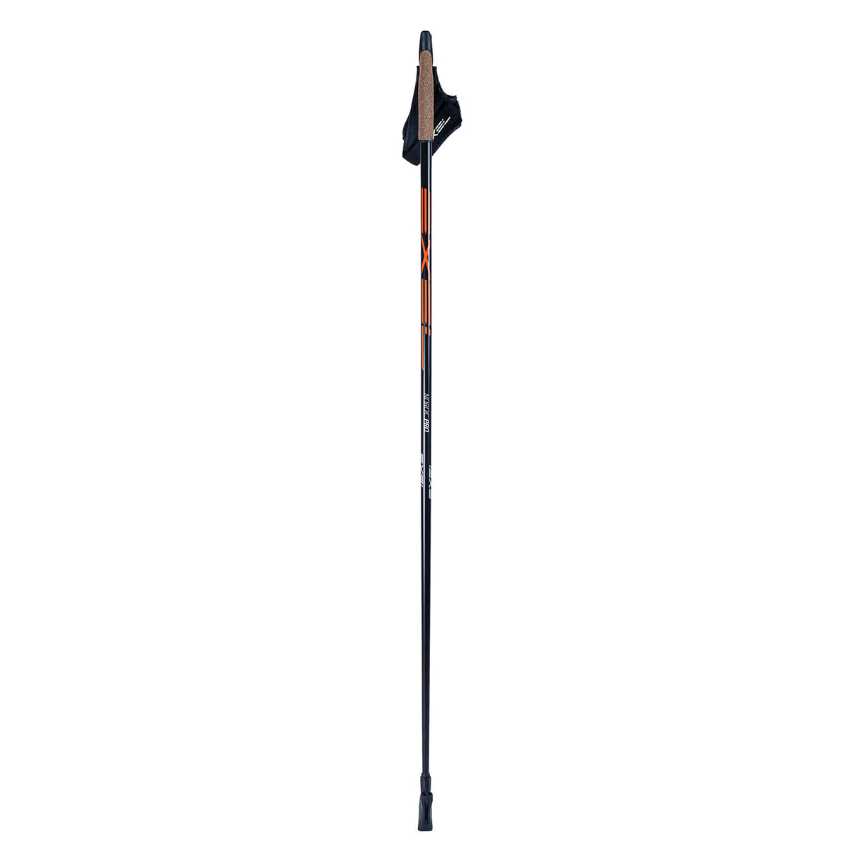 Exel Nordic Pro Oeb Qr Nordic Walking-stok, Zwart/Rood