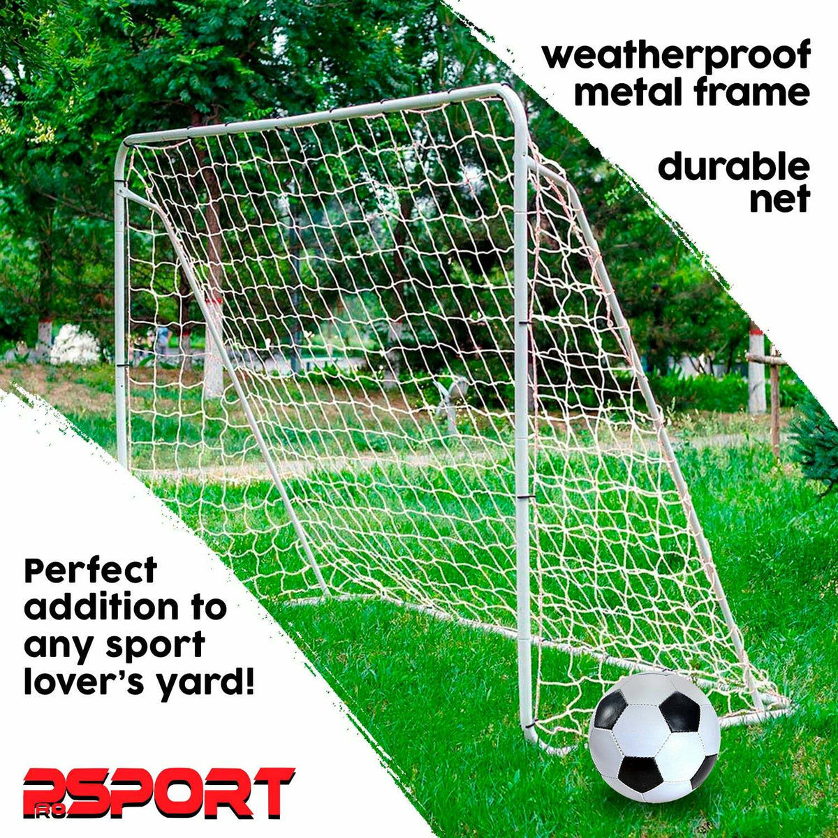 Prosport 2x Portería de Fútbol Official 366 x 183 cm