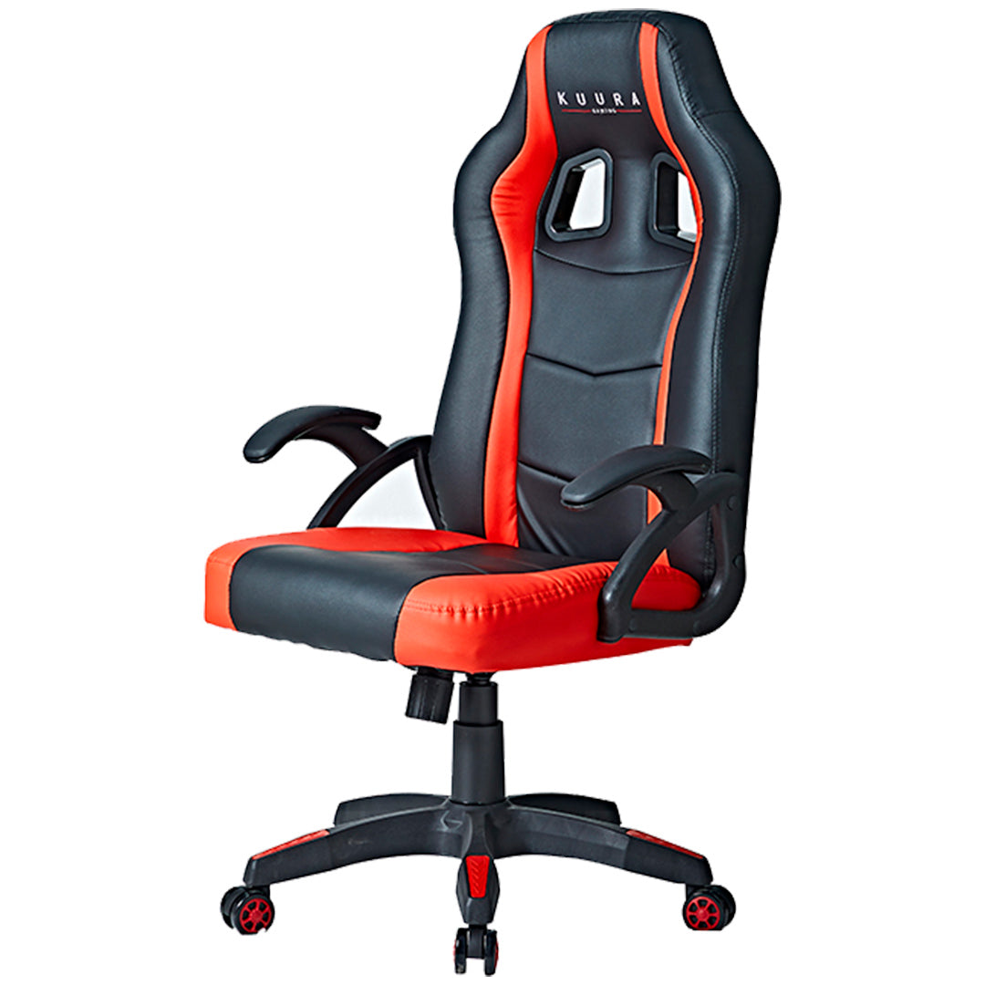 Kuura Gaming Sedia da Gaming Gamer, Nero-Rosso