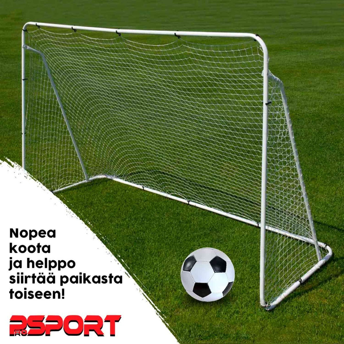 Prosport Jalkapallomaali Real 240 x 150 cm