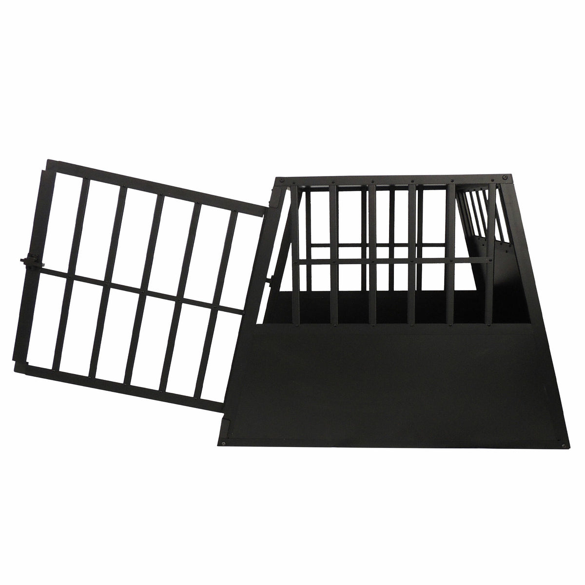 Trekker Cage de transport chien M 65x90x69.5cm, Noir