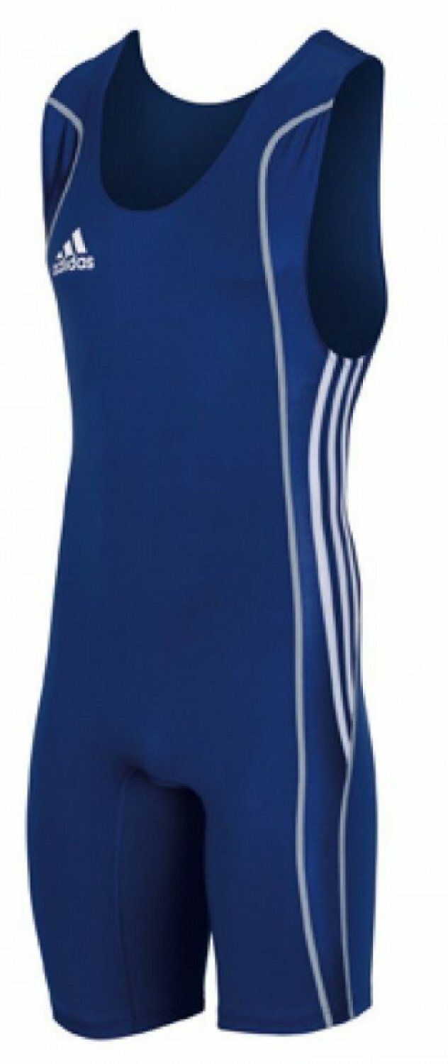 Adidas W8 Wrestling Singlet, Blue