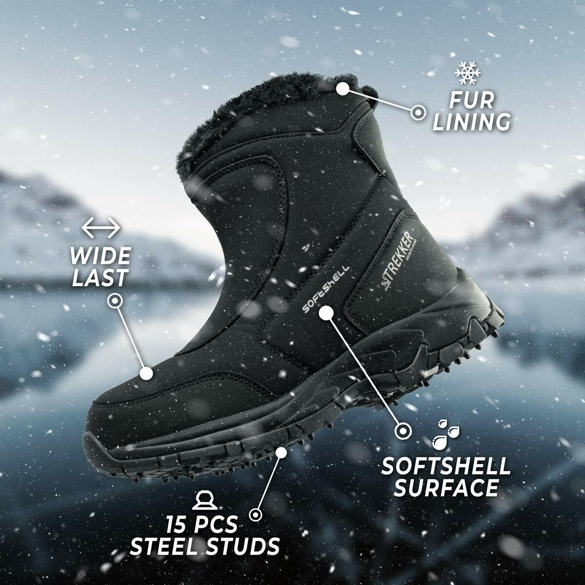 Trekker Botas de Invierno con púas