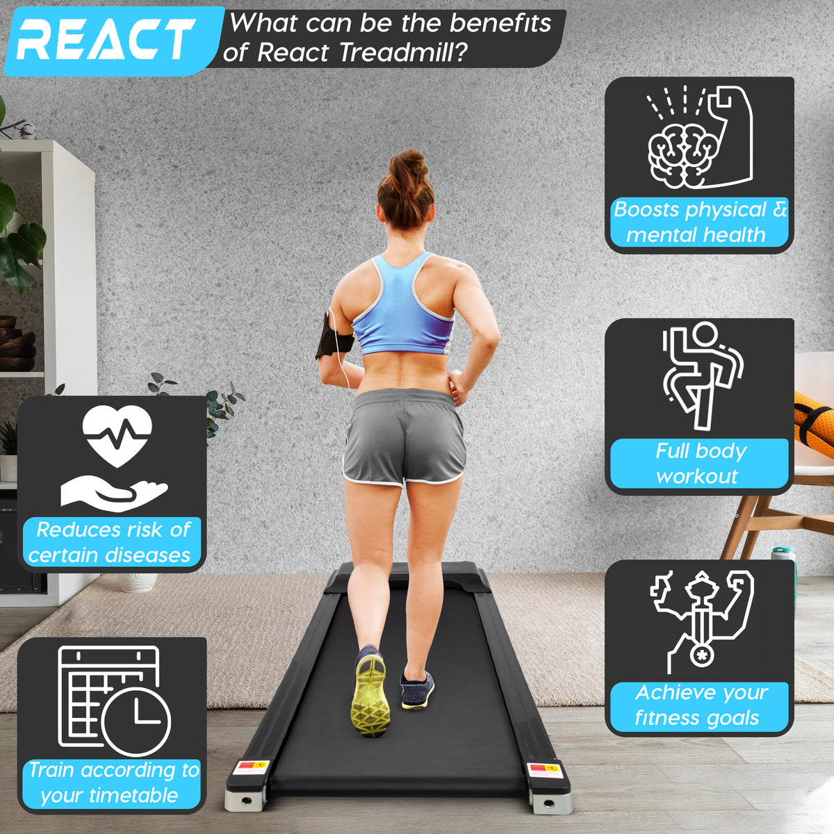 React Cinta de Andar
