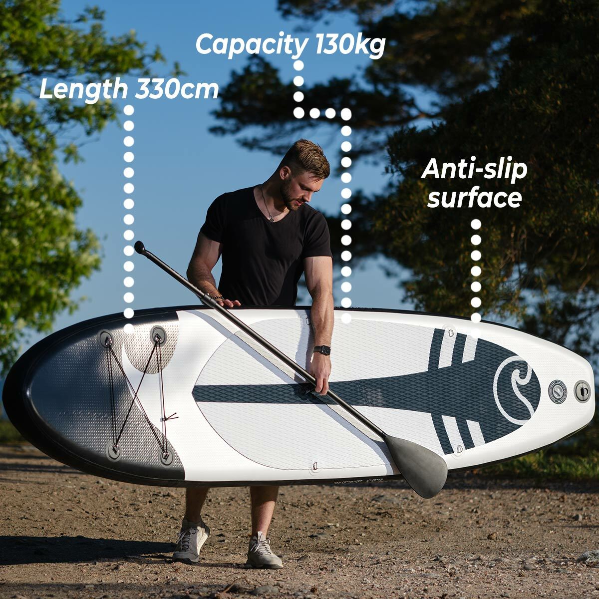 Deep Sea 2 x Paddle Surf XXL (330cm)