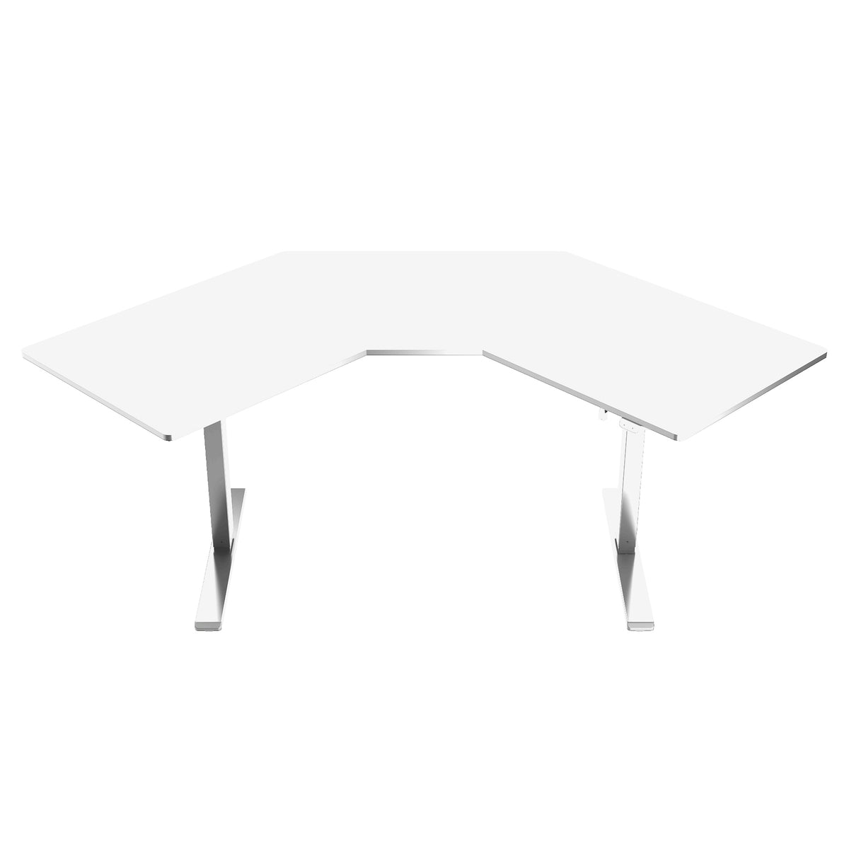 Lykke Corner Electric Standing Desk M100 White