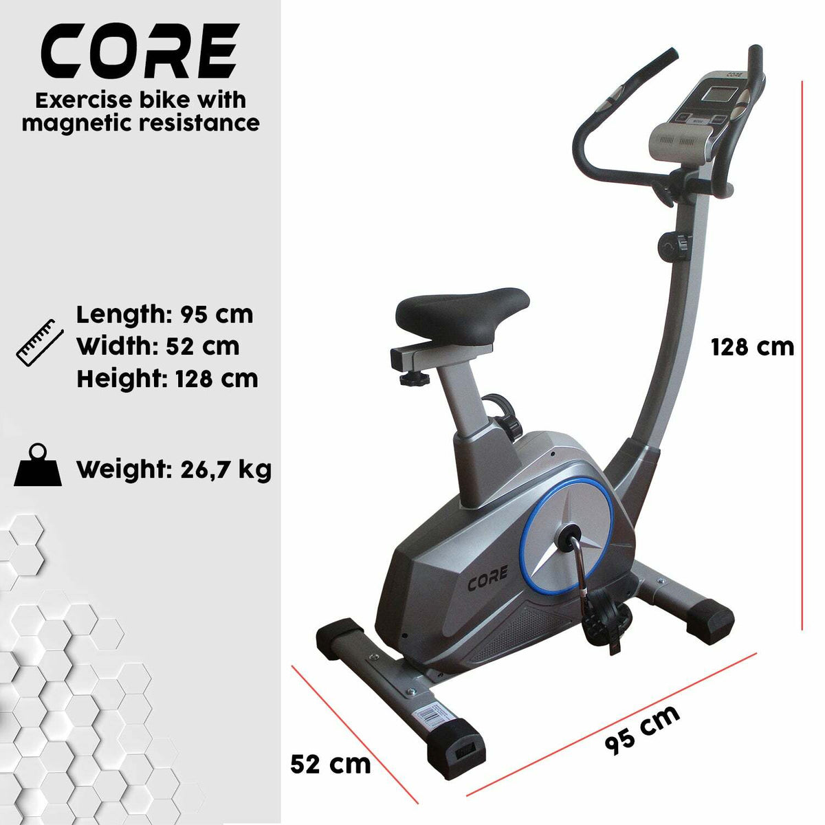 Core Vélo d'appartement magnétique