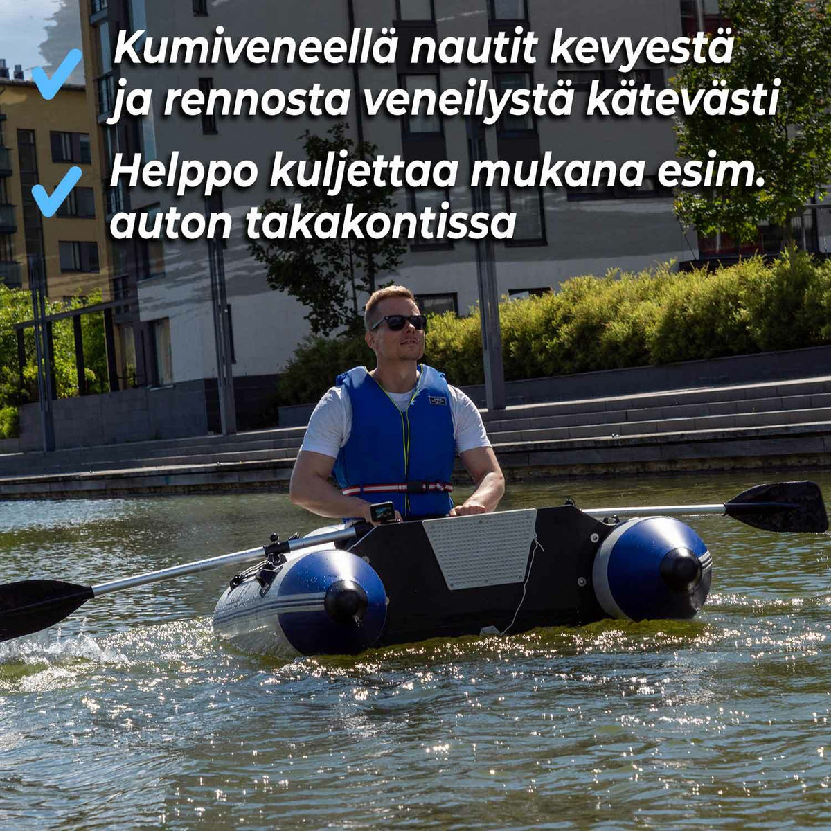 Deep Sea Kumivene Pro, 2 henkilöä
