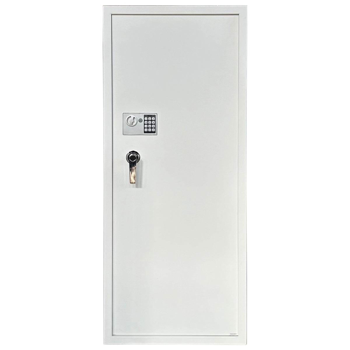 Trekker Armario de armas para 20 armas AS2000, blanco, con cerradura digital