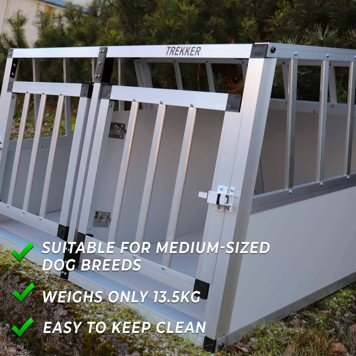 Trekker Dog Crate L 89x69x50cm