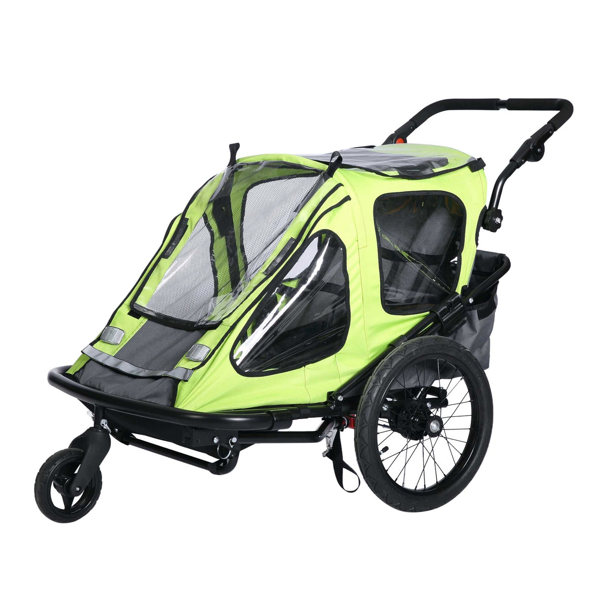 Trekker Remorque vélo Sport pour 1-2 enfants