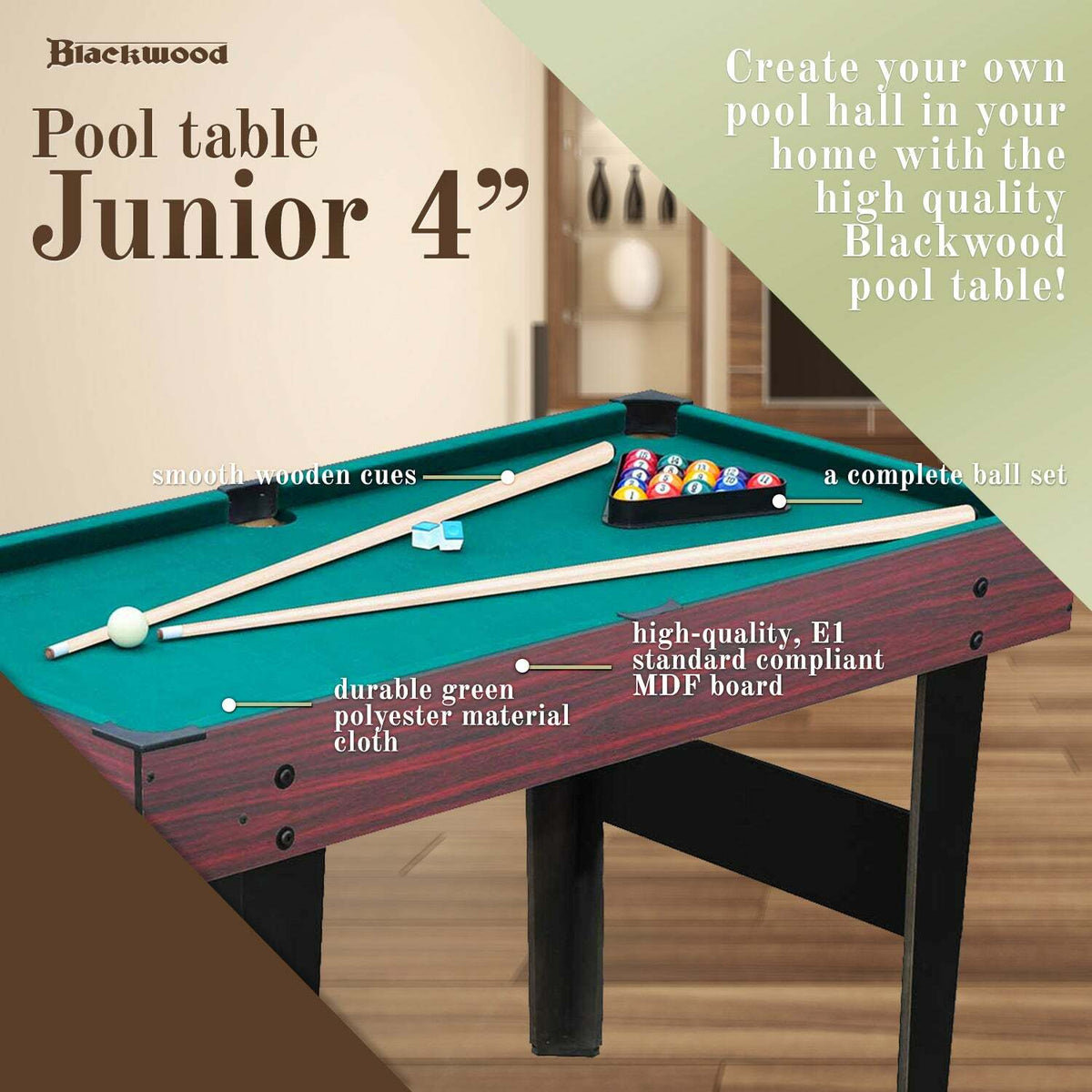 Blackwood Tavolo da biliardo Junior 4'