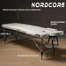 Nordcore Table de massage Core A200, blanc