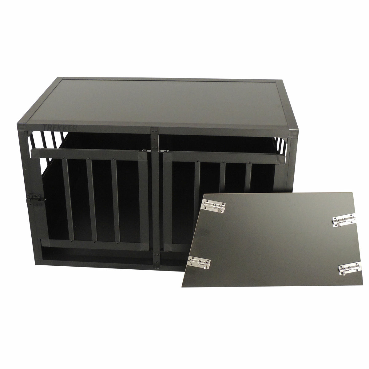 Trekker Hundebox L 89x69x50cm, Schwarz