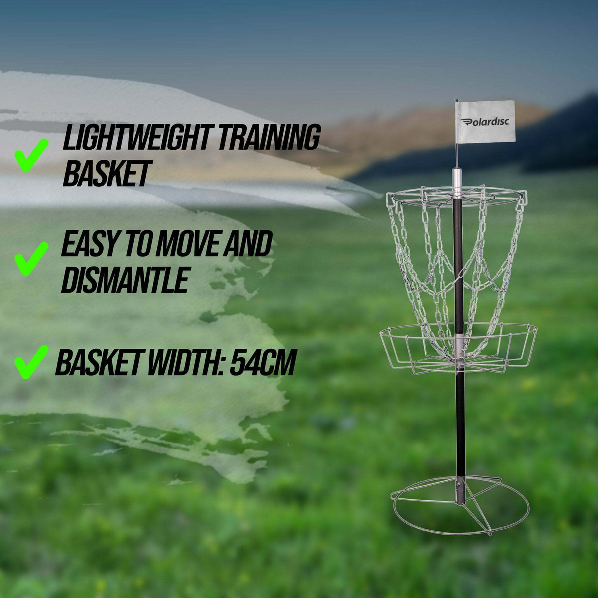 Polardisc Cesto da disc golf