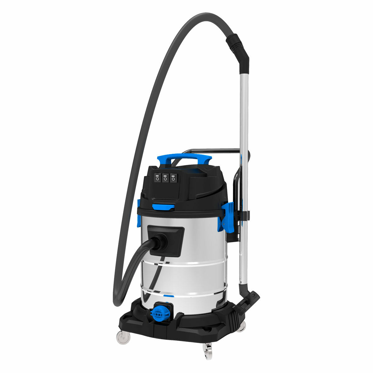 Fornorth Aspirateur Industriel Pro 3000, 80L, 3000W