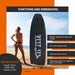 Deep Sea SUP Board Set XXL (330cm), black