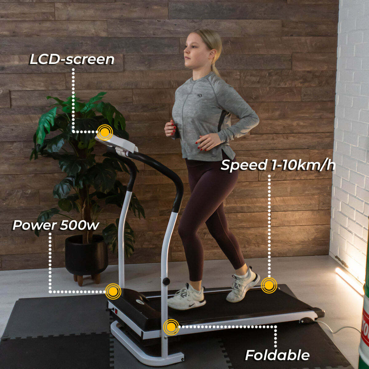 React Cinta de Correr con motor electrico