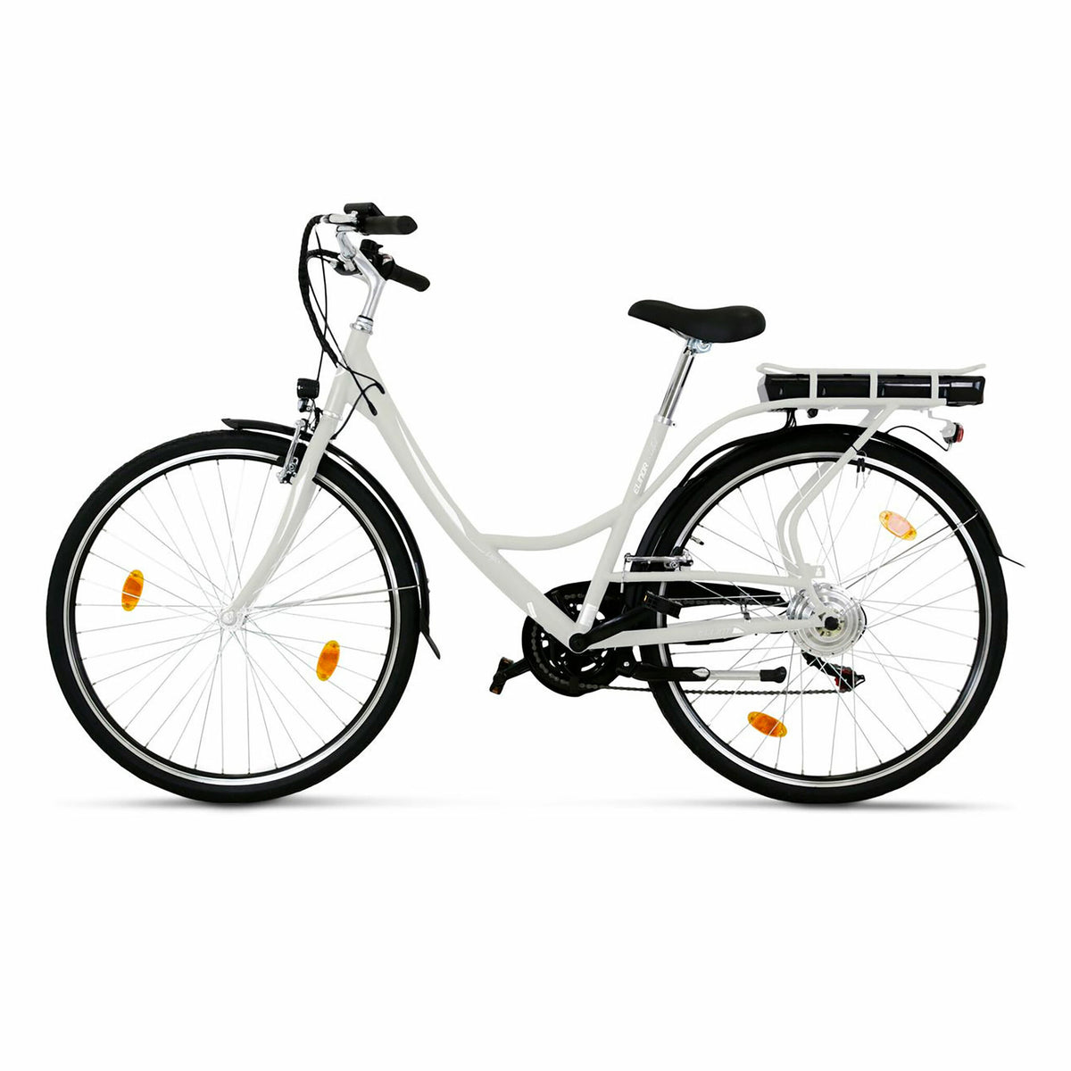 Lyfco Elektrische Fiets Elinor 28'', wit