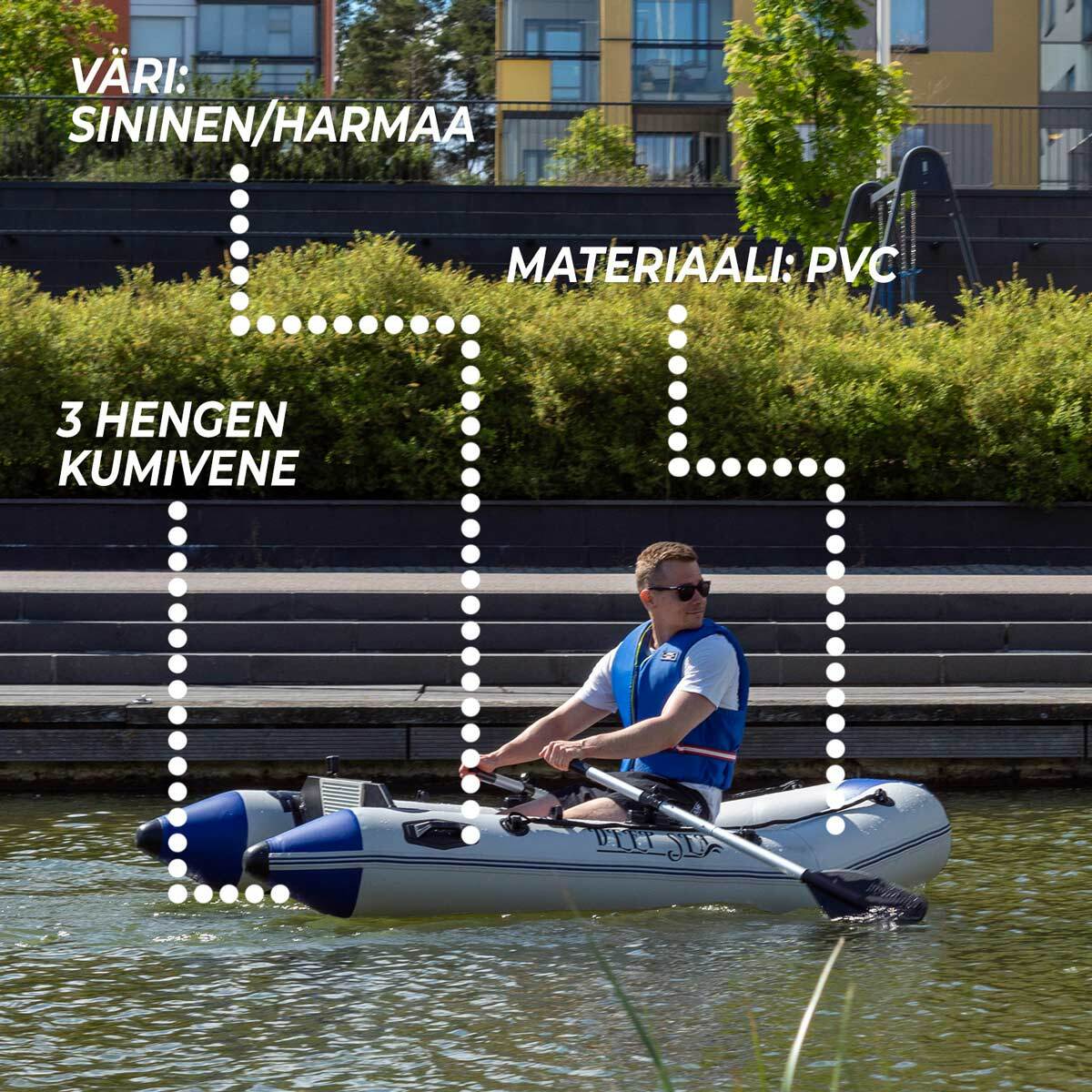 Deep Sea Kumivene Pro, 2 henkilöä