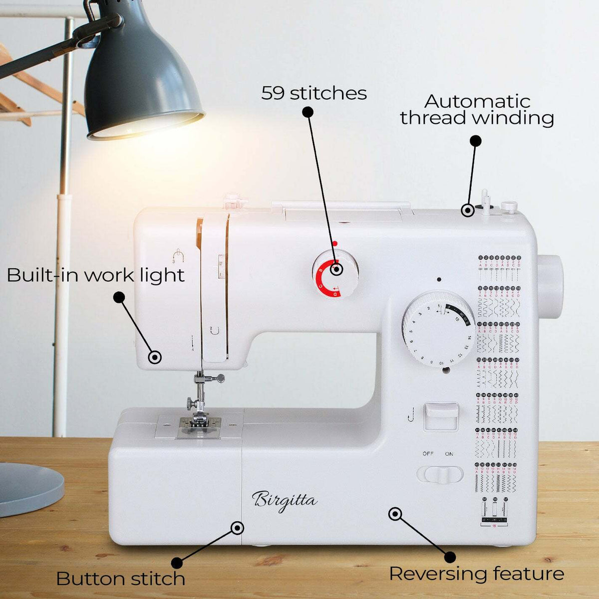 Birgitta Nähmaschine Artisan