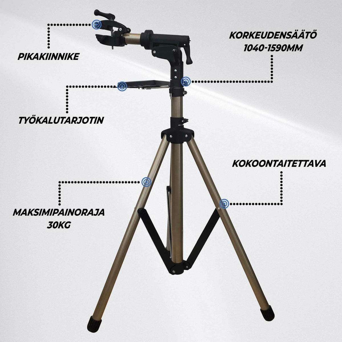Trekker Polkupyörän huoltoteline alumiini