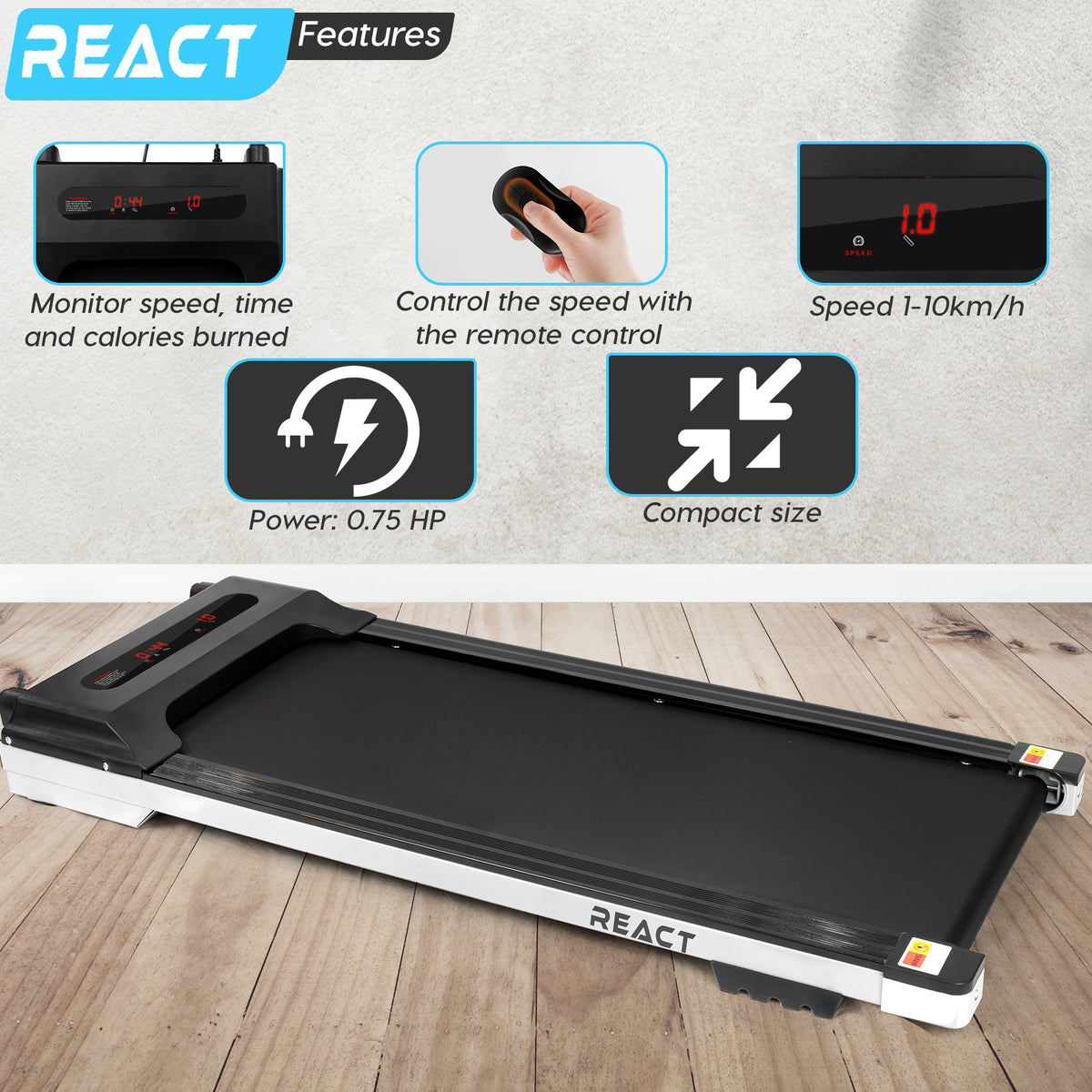 React Cinta de Andar