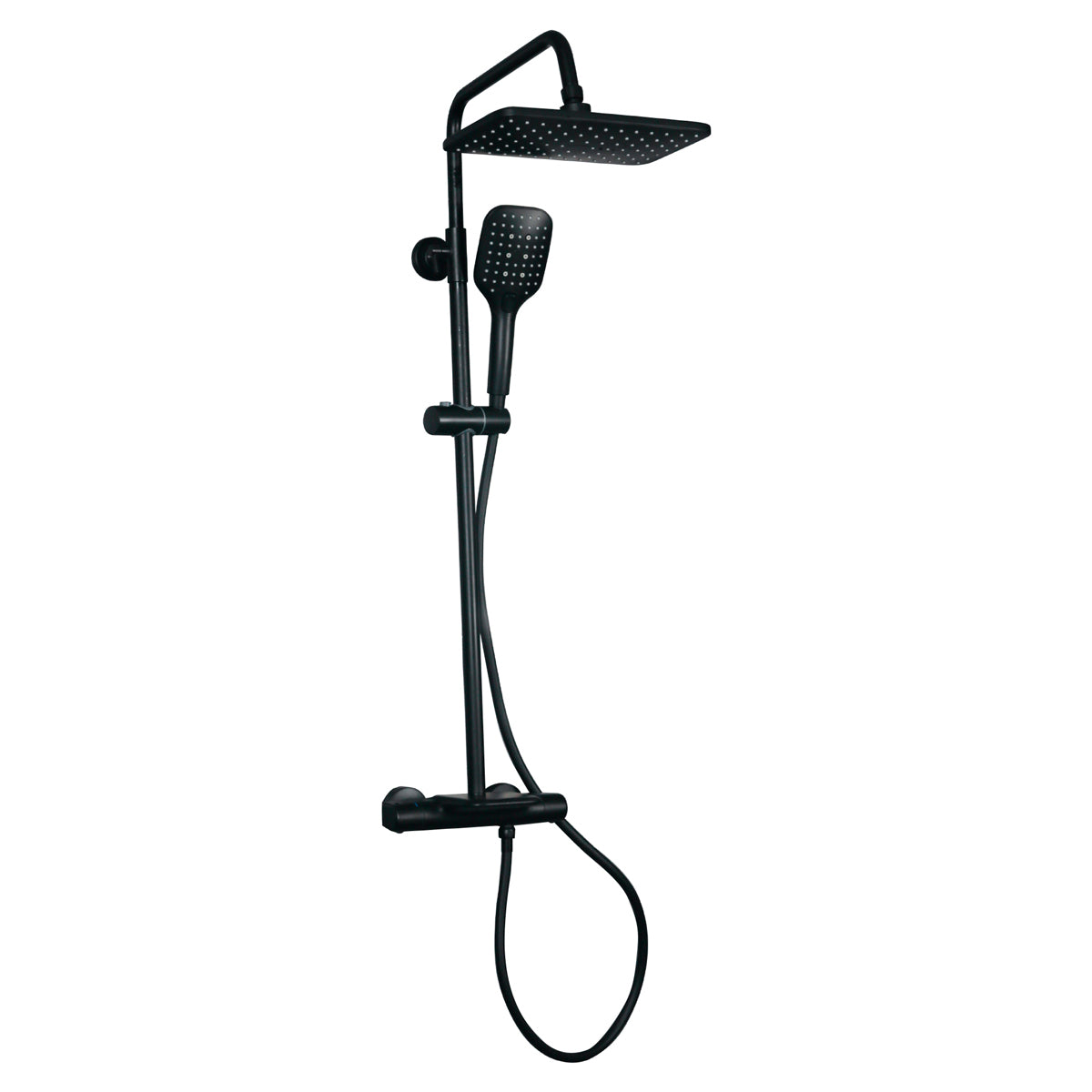 Lykke Rain Shower Deluxe, black