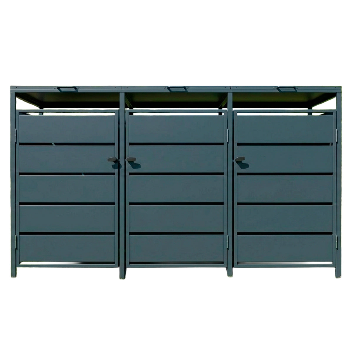 Fornorth Mülltonnen Unterstand Premium 207x82x121cm