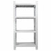 Fornorth Estantería Metálica 800kg, 100x60x200cm, Blanco