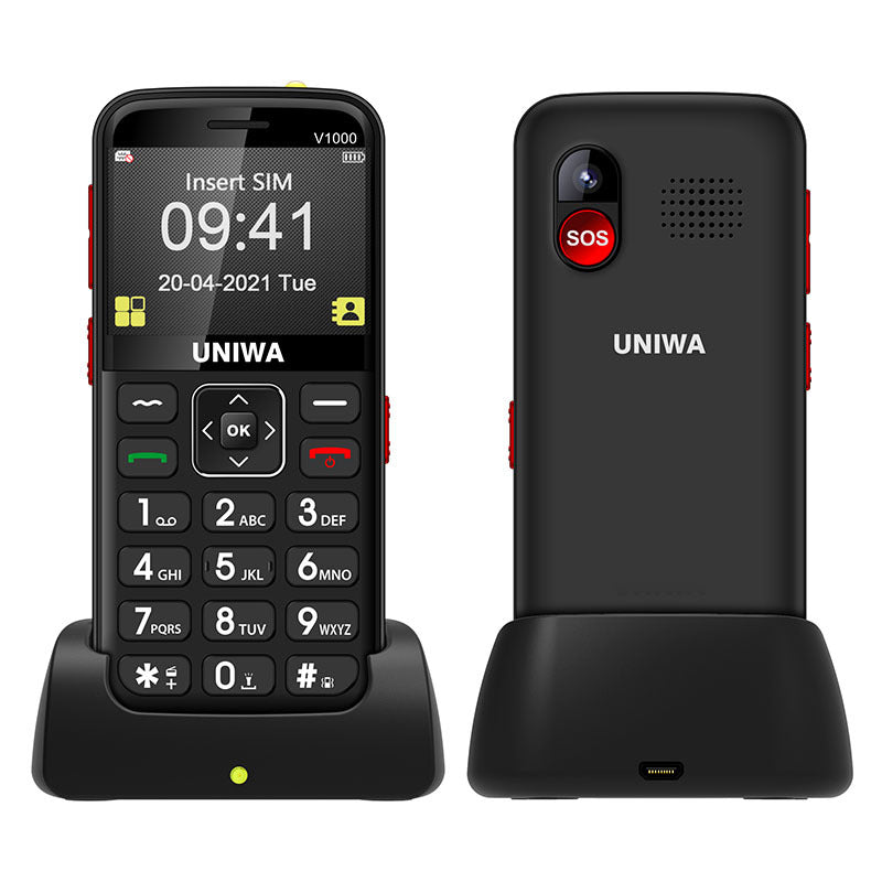 Uniwa Uniwa Teléfono Movil Para Mayores V1000