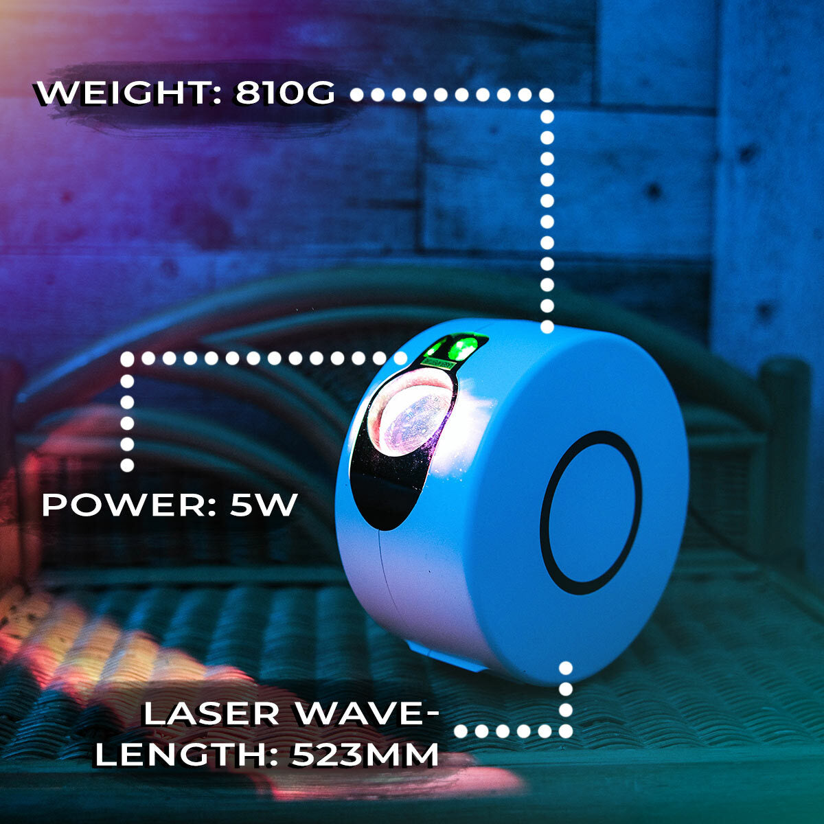 Projecteur étoile Deluxe Polar Night