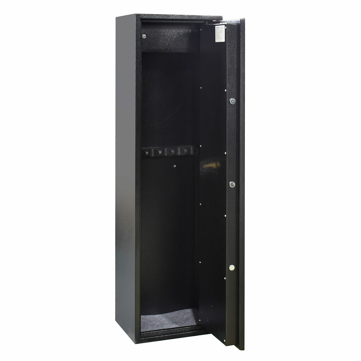 Trekker Asekaappi 6 aseelle AS600, musta