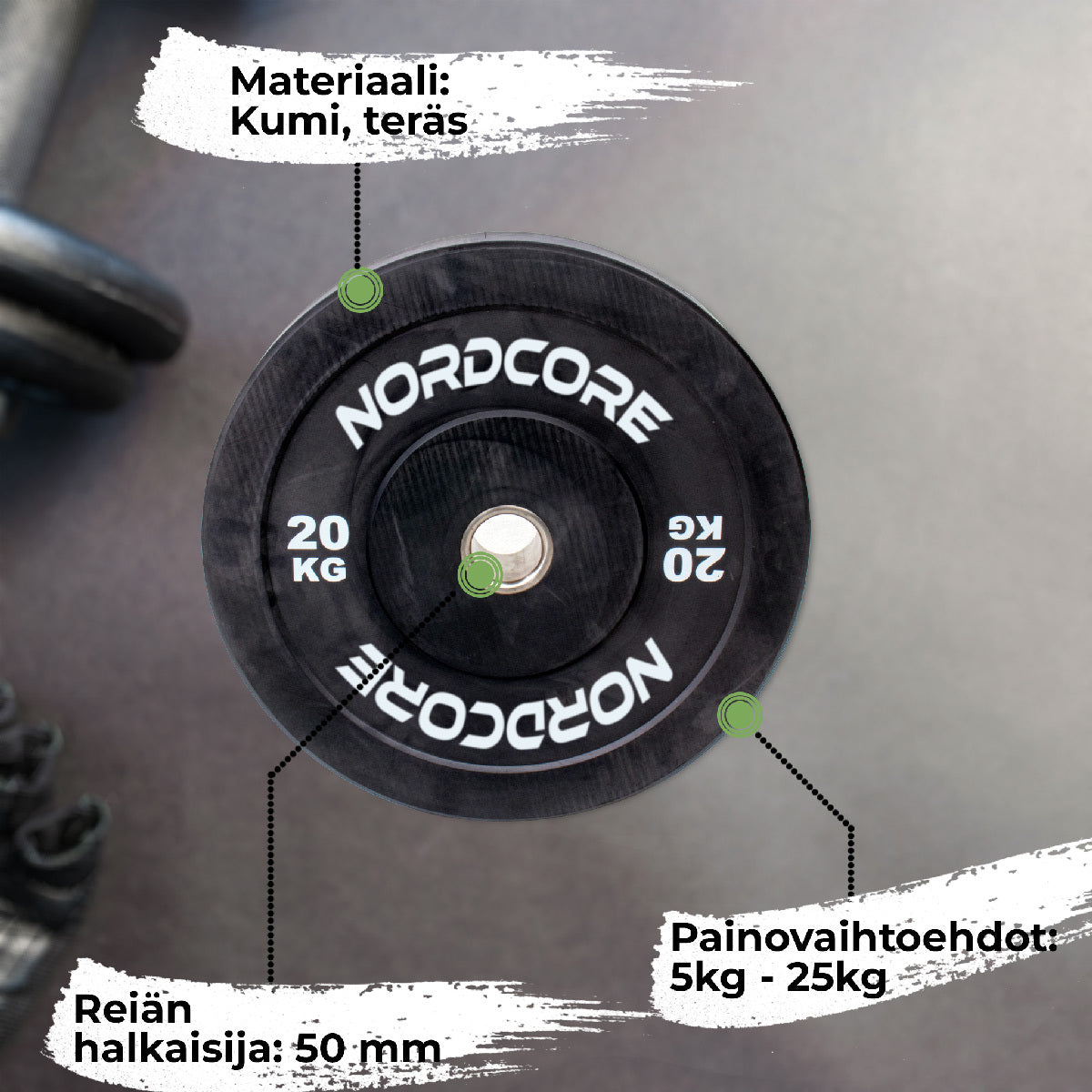 Core Levypaino Bumper (5-25kg)